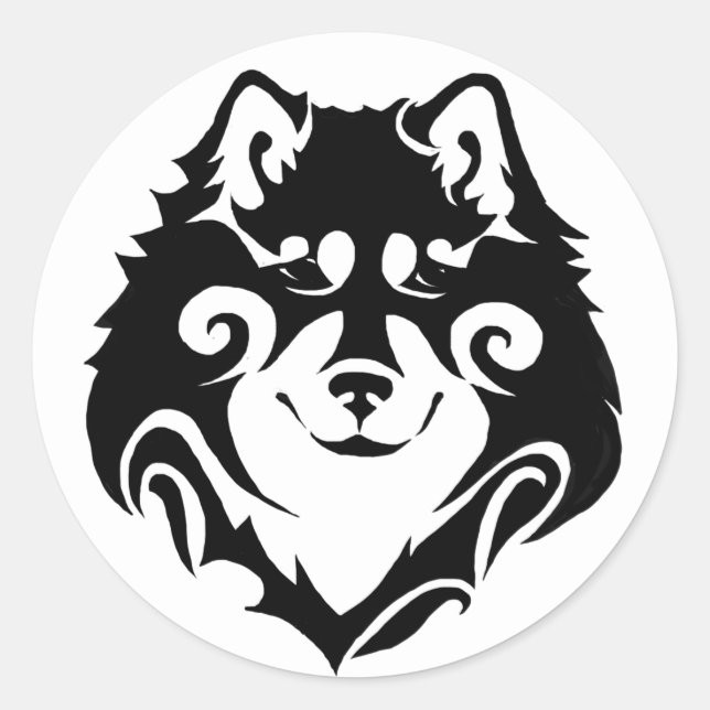 FINNISH LAPPHUND - stickers (Front)