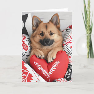 Finnish Lapphund Valentine Card