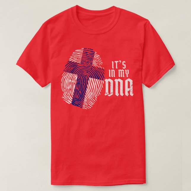 Finnish Pride DNA Finland T-Shirt (Design Front)
