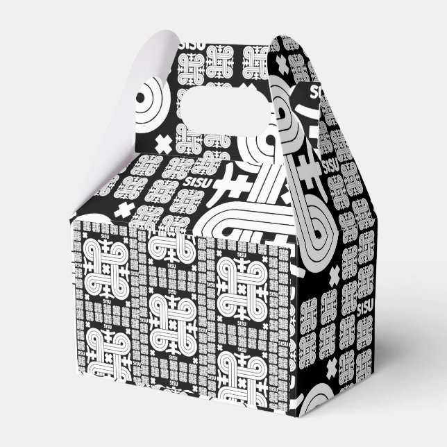 Finnish Sisu Art Favor Box (Front Side)