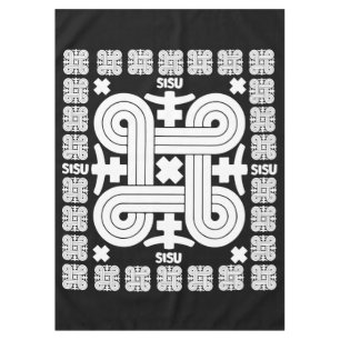 Finnish Sisu Art Tablecloth
