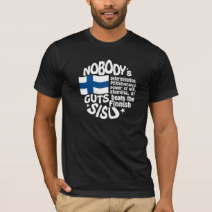Finnish SISU shirt -choose style & colour