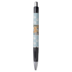 Finnish Spitz at Seashore Painting - Dog Art Pen