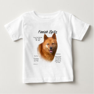 Finnish Spitz History Design Baby T-Shirt