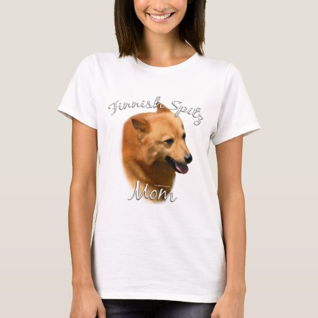 Finnish Spitz Mom 2 T-Shirt (Front)