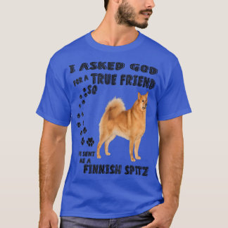 Finnish Spitz Quote Mom Dad Costume, Cute Finsk Sp T-Shirt