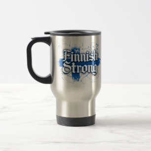 Finnish Strong (Finland) Travel Mug