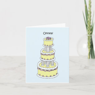 Finnish Wedding Congratulations  Card