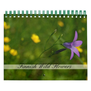 Finnish Wild Flowers Calendar