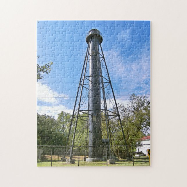 Finns Point Lighthouse, New Jersey Puzzle (Vertical)