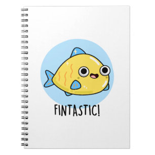 Fintastic Funny Fish Pun Notebook