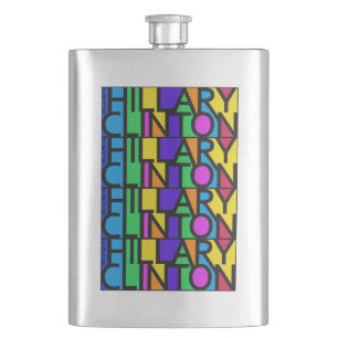 Fiole colorée Hillary Clinton 2016