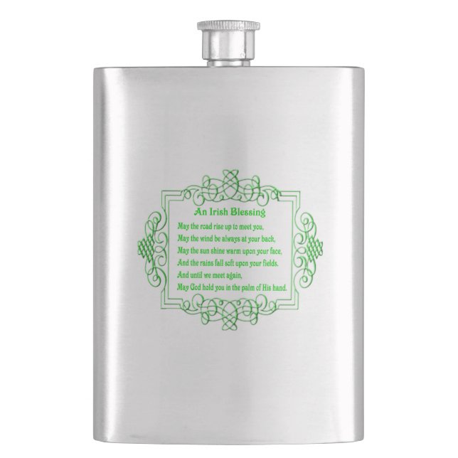 Fiole de bénédiction irlandaise (devant)