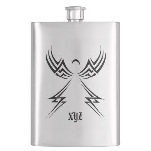 Fiole monogramme personnalisée Tribal Angel