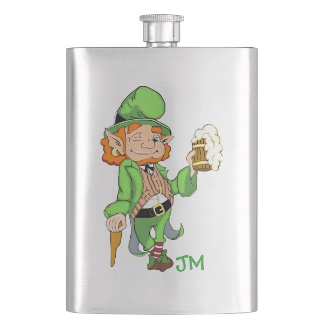 Fiole personnalisée Lucky Leprechaun (devant)