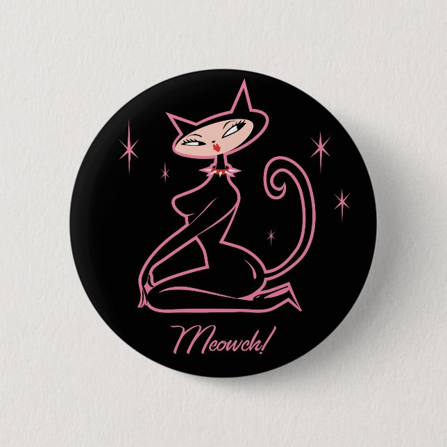 Fiona Button on Black (Front)