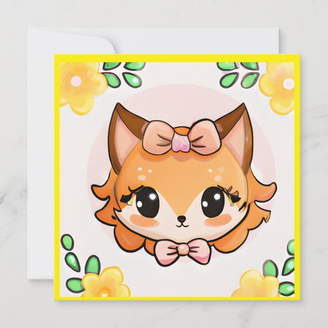 Fiona Fox   Invitation (Front)