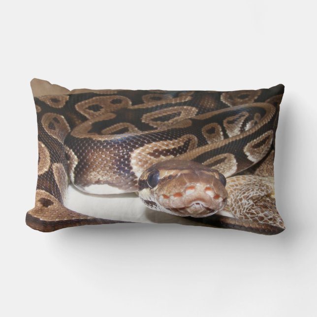 Fiona says Hello Lumbar Pillow (Front)