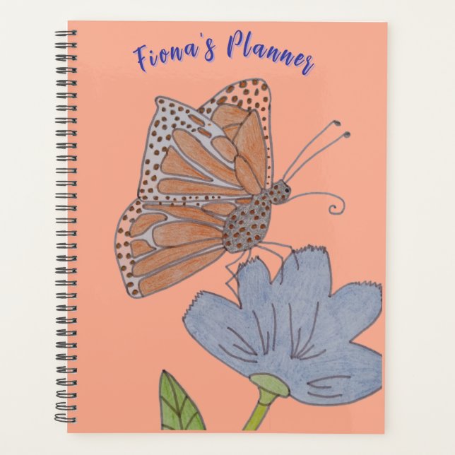 Fiona's Butterfly and Flower 20XX Planner (Front)