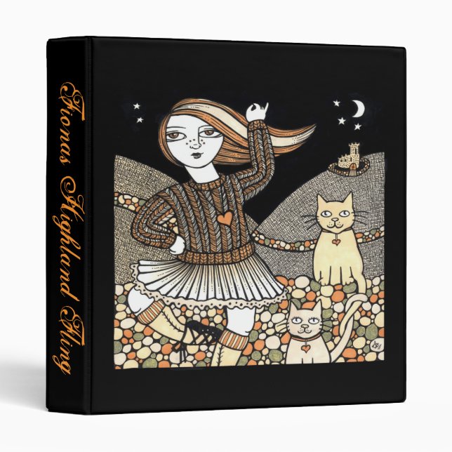 Fionas Highland Fling Binder (Front/Spine)