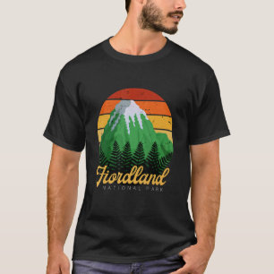 Fiordland National Park New Zealand Nature Camping T-Shirt