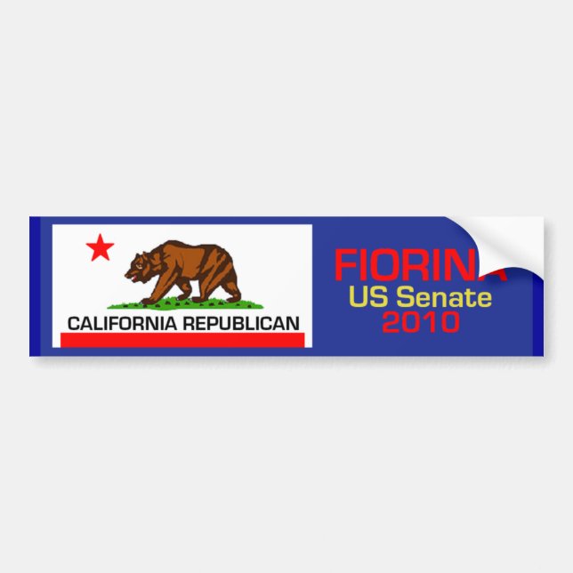 Fiorina 2010 Bumper Sticker (Front)