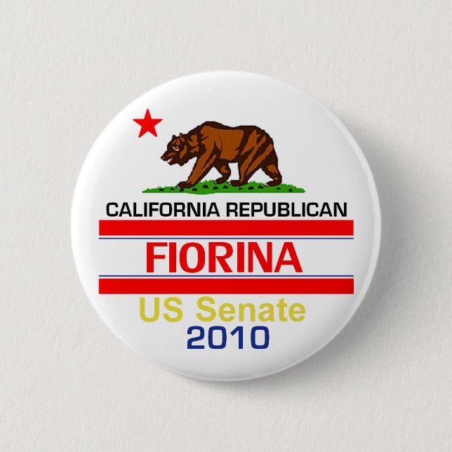Fiorina 2010 Button (Front)