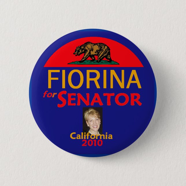Fiorina 2010 Button (Front)