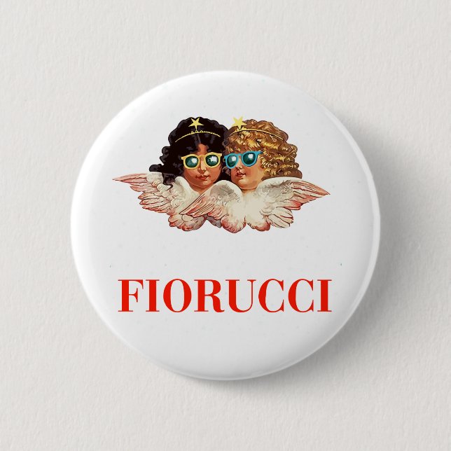 FIORUCCI  2 INCH ROUND BUTTON (Front)