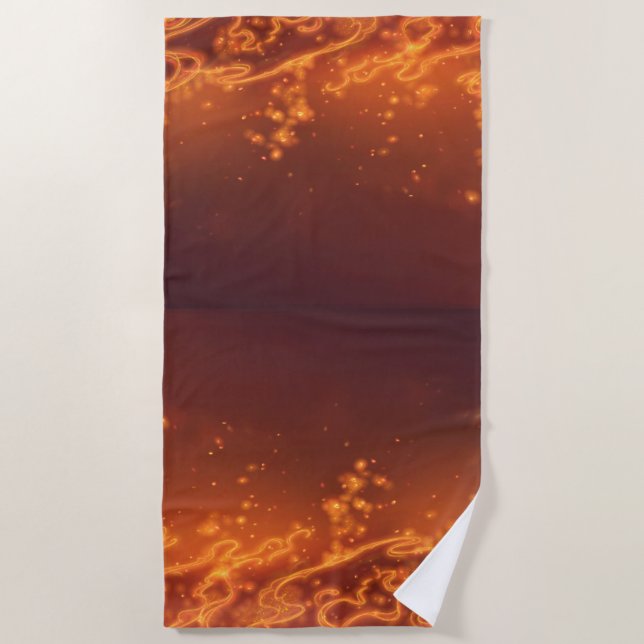 Fir Bug Beach Towel (Front)