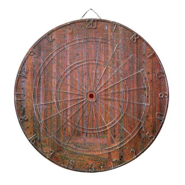 Fir Tree Forest (by Gustav Klimt) Dartboard (Front)