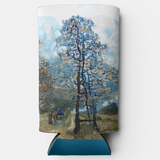 FIR TREE SELTZER CAN COOLER (Front)