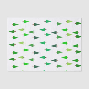 Fir Trees Tissue Paper