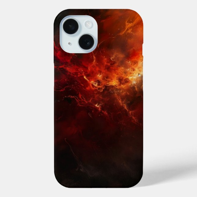 Fire Abstract Art Case-Mate iPhone Case (Back)