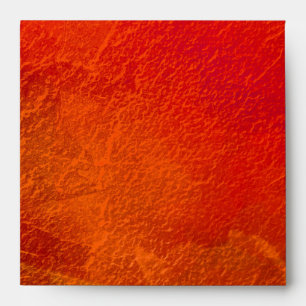 Fire - Abstract Art in Orange, Yellow, Red Envelope
