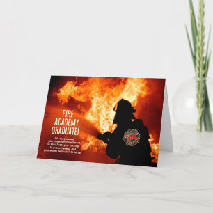 Fire Academy Graduate Congratulations Card