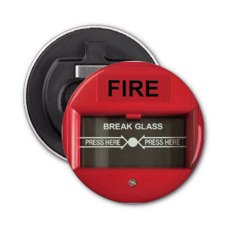 Fire Alarm Bottle Opener
