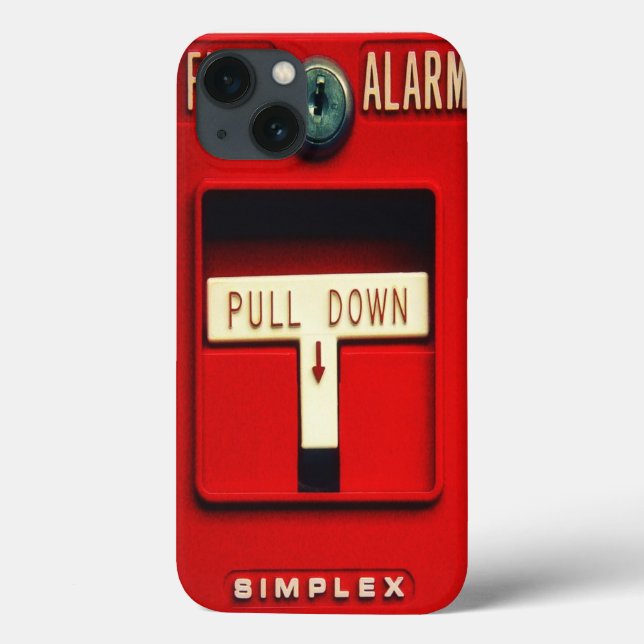 Fire alarm Case-Mate iPhone case (Back)