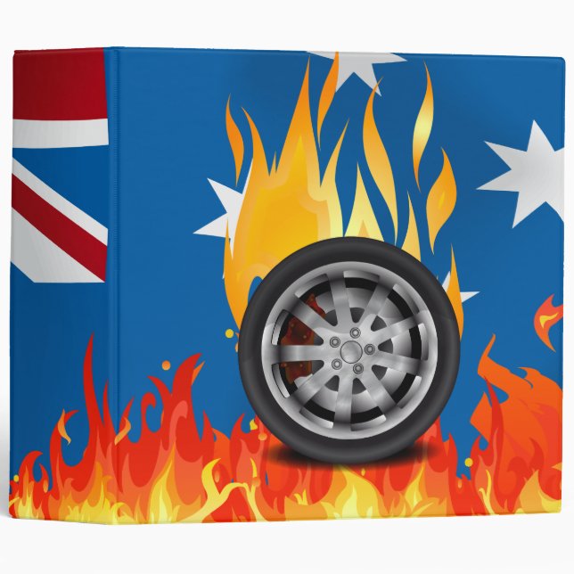 Fire, Alloy Australia Binder (Front/Spine)