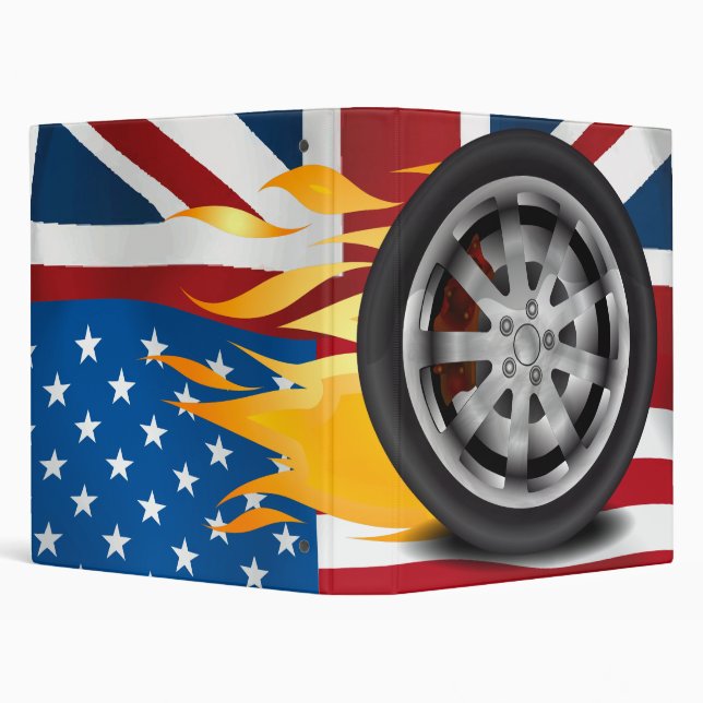 Fire, Alloy Great Britain USA Binder (Background)
