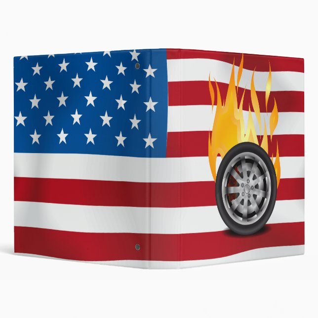 Fire, Alloy - USA Binder (Background)