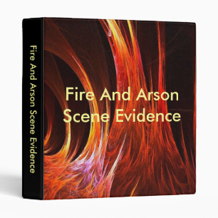 Fire And Arson Scene Evidence binder