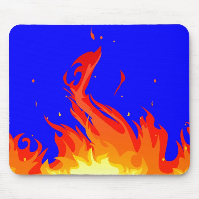 Fire and Brimstone Mouse Pad (Front)