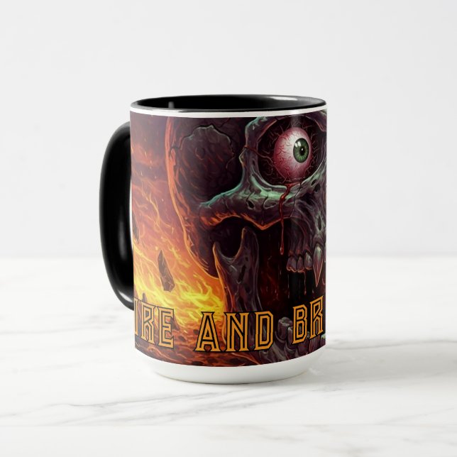 FIRE AND BRIMSTONE Mug (Front Left)