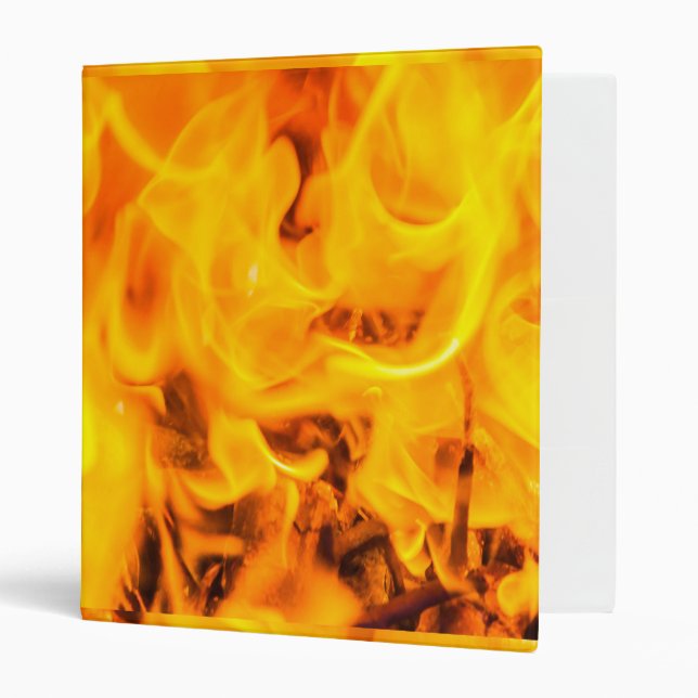 Fire and flames binder (Front/Inside)