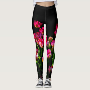 Fire and flames leggings