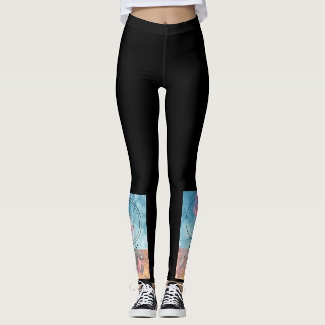 Fire and Ice Leggings (Front)