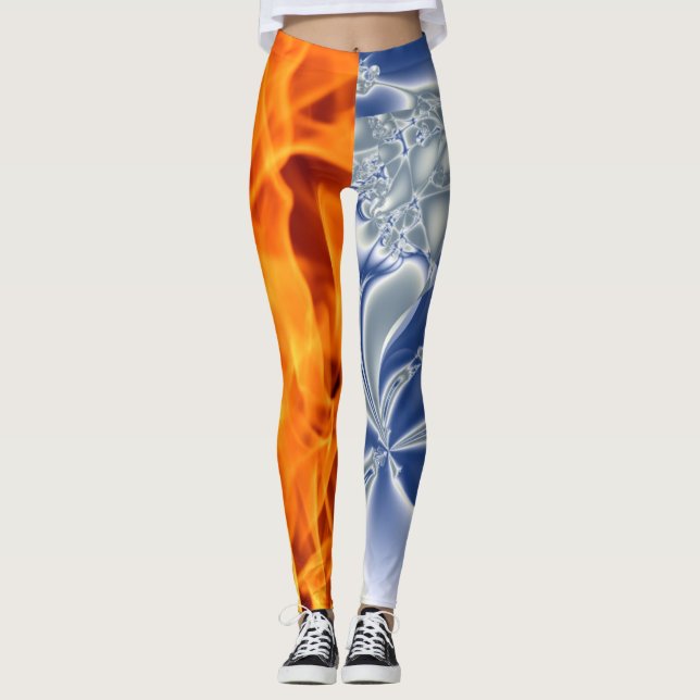 Fire and Ice Leggings (Front)