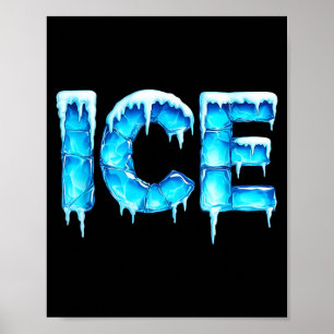 Fire and Ice Matching Funny 2025 Halloween Costume Poster