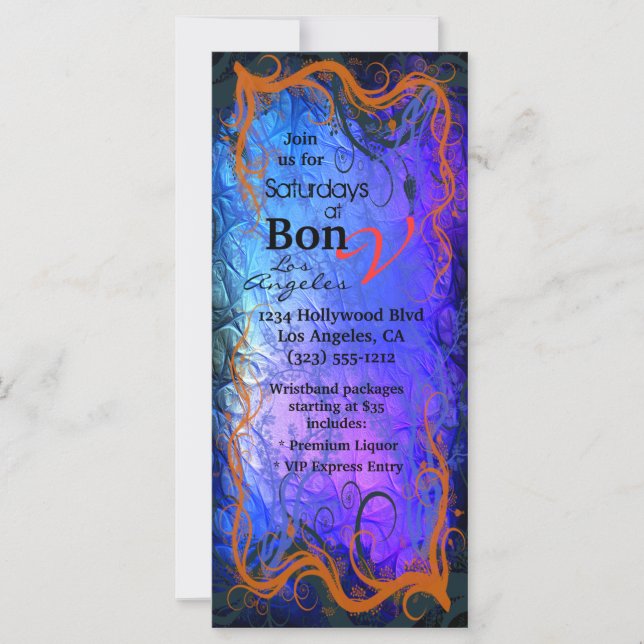 Fire And Ice Special Event Rack Card (Front)